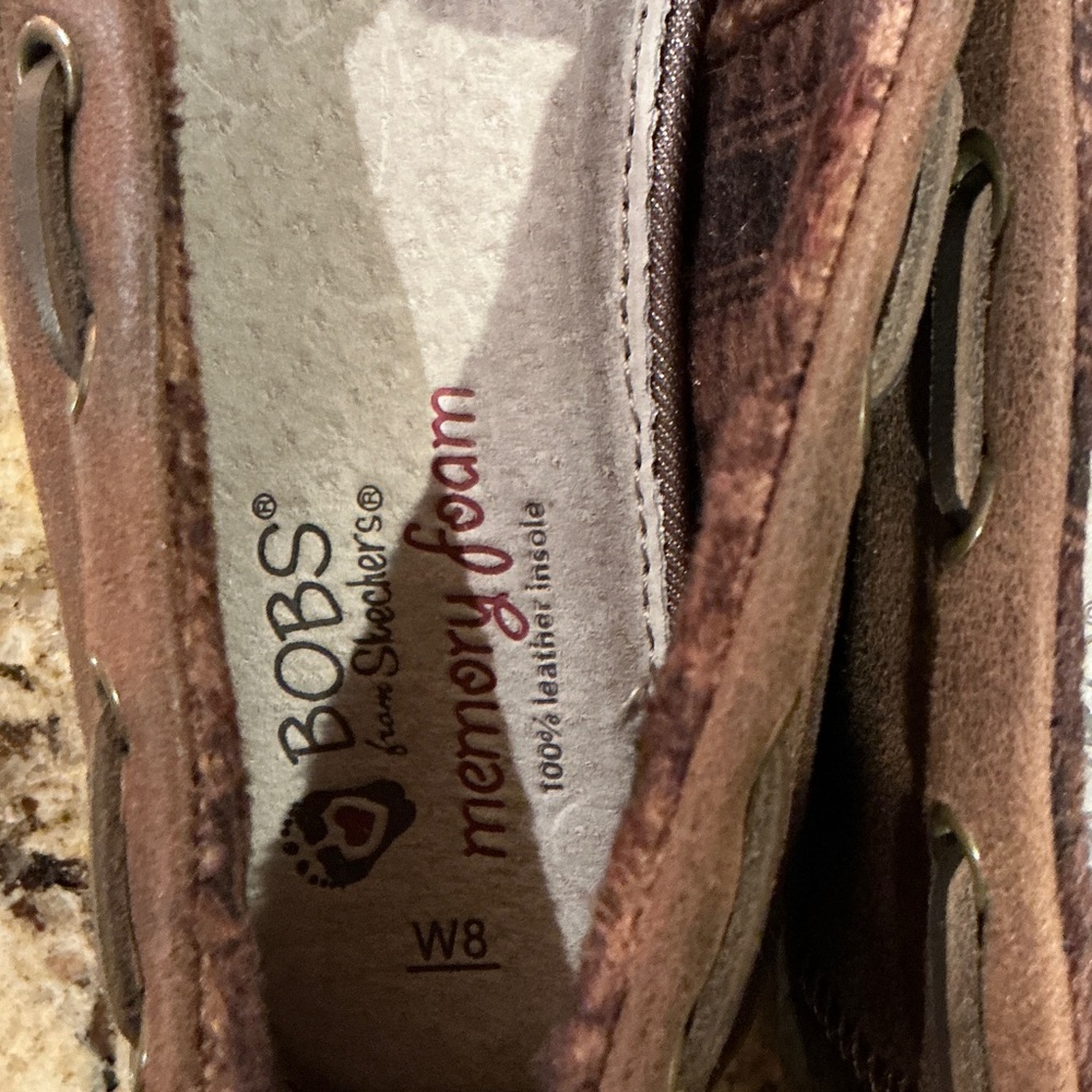 Bob’s by Skechers Brown Loafers Size 8W - Picture 5 of 10